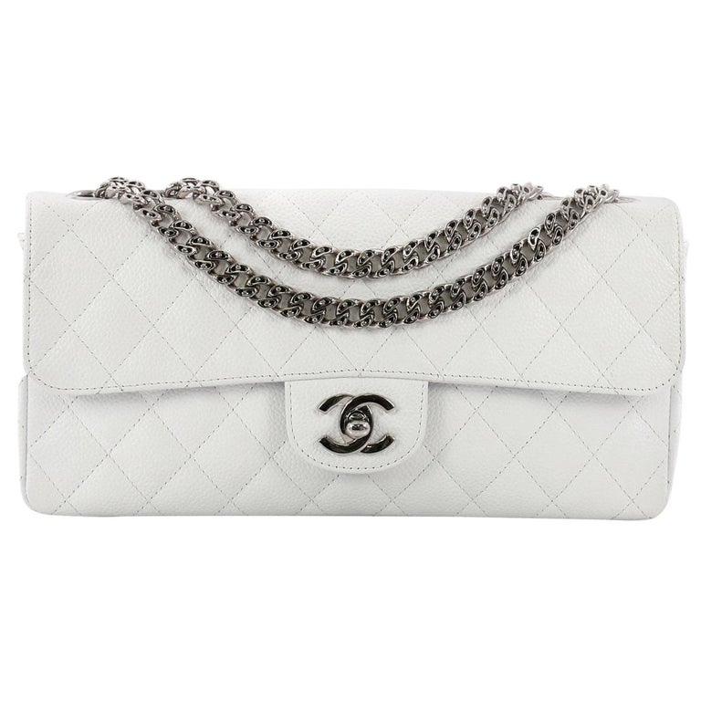 Chanel Bijoux Chain Flap Bag Quilted Caviar East West at 1stDibs | chanel  bijoux chain bag, bijoux chain chanel