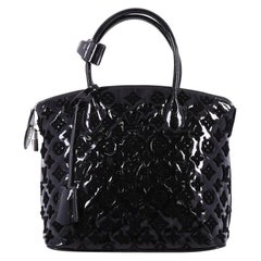Louis Vuitton Fascination Lockit Handbag Patent Lambskin 