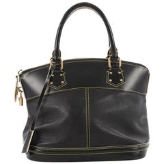 Louis Vuitton Suhali Lockit Handbag Leather PM 