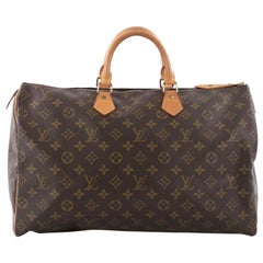 Sold at Auction: Louis Vuitton Monogram Canvas Speedy 40