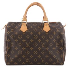 Louis Vuitton Speedy Handbag Monogram Canvas 30