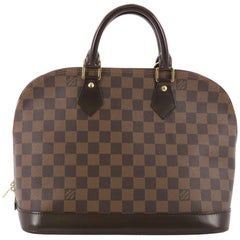 Louis Vuitton Vintage Alma Handbag Damier PM