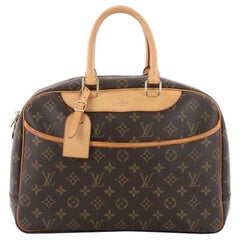 Louis Vuitton Deauville Handbag Monogram Canvas