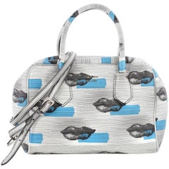 Prada Inside Bauletto Bag Printed Vitello Daino Medium