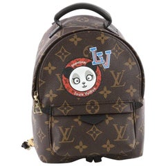 Used Louis Vuitton Palm Springs Backpack Limited Edition Monogram Canvas Mini