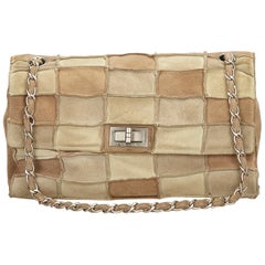 Chanel Beige x Multi Reissue Patchwork Flap Bag