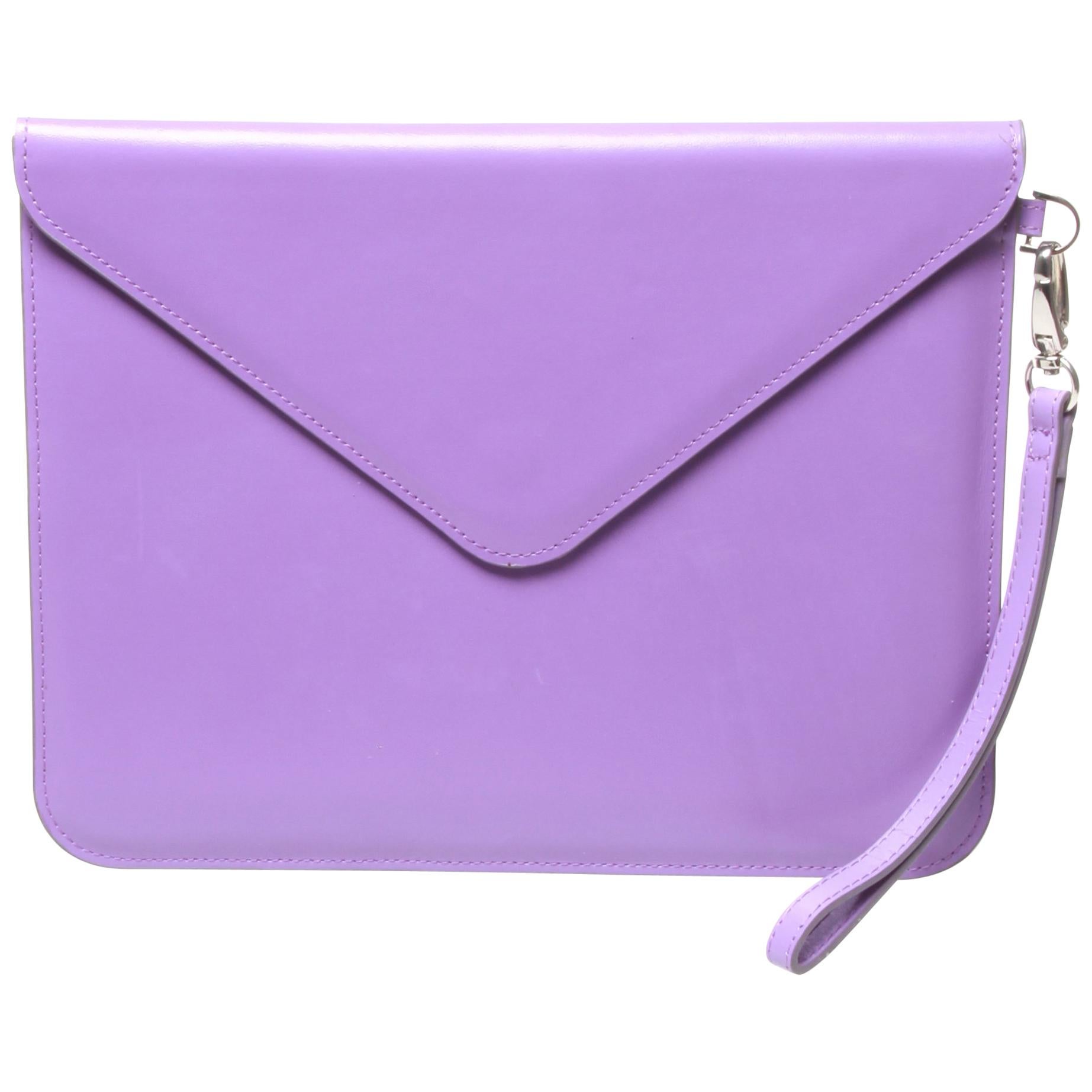 Paper Thinks purple envelope clutch For Sale