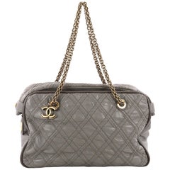 Chanel Triptych Tote Quilted Calfskin