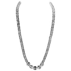 Vintage Art Deco 1920s French Glass Necklace