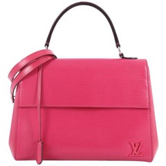 Louis Vuitton Cluny Top Handle Bag Epi Leather MM