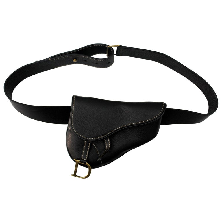 Christian Dior Black Leather Belt Bags at 1stDibs christian dior belt