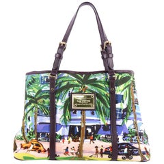 Louis Vuitton Ailleurs Cabas Limited Edition Printed Canvas PM