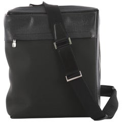 Louis Vuitton Beloukha Messenger Bag Taiga Leather and Canvas