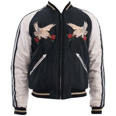 Toyo Tailor Tokyo Skull Embroidered Sukajan Souvenir Jacket