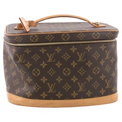 Louis Vuitton Nice Train Case Monogram Canvas