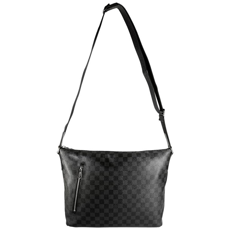 Louis Vuitton Damier Graphite Mick GM - Black Messenger Bags, Bags