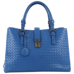 Bottega Veneta Roma Handbag Intrecciato Nappa Medium