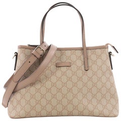 Gucci Convertible Tote GG Coated Canvas Small