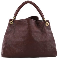  Louis Vuitton Artsy Handbag Monogram Empreinte Leather MM