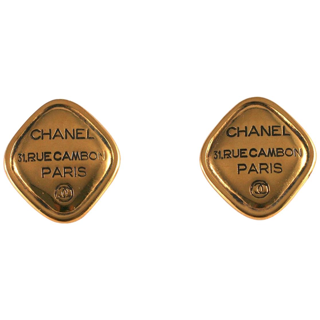 Chanel Rue Cambon Earrings