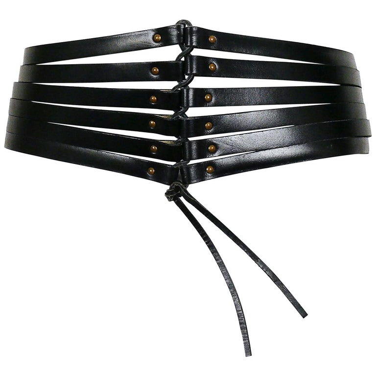Ceinture Corset Rétro Corset Bandage Vintage Réglable Femmes