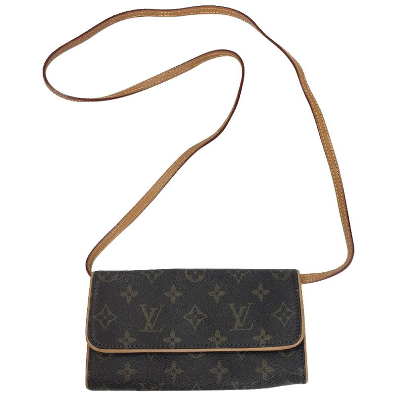 Louis Vuitton Bag in Brown Monogram Coated Canvas and Leather