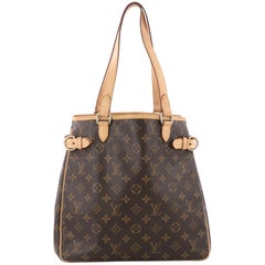 Louis Vuitton Batignolles Handbag Monogram Canvas Vertical 