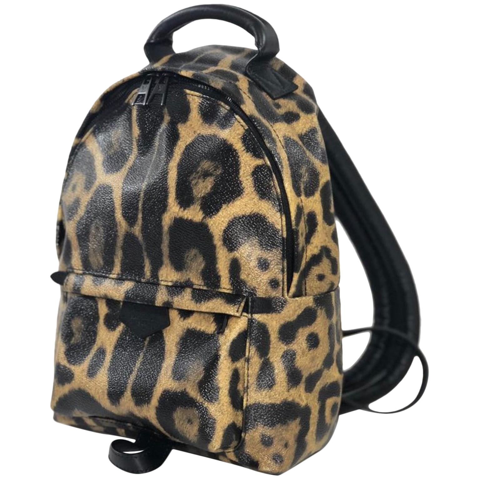 Louis Vuitton Limited Edition Wild Animal Print Palm Springs PM Backpack  For Sale