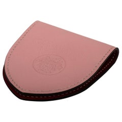 Hermès Ex Libris Pink Leather Bookmark