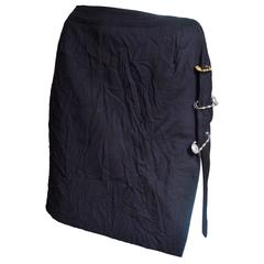 Iconic Gianni Versace Safety Pin Skirt 9