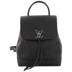 LOUIS VUITTON LOCKME Backpack Mini M53195 Calf Leather Rose Ballet Noir  Pink