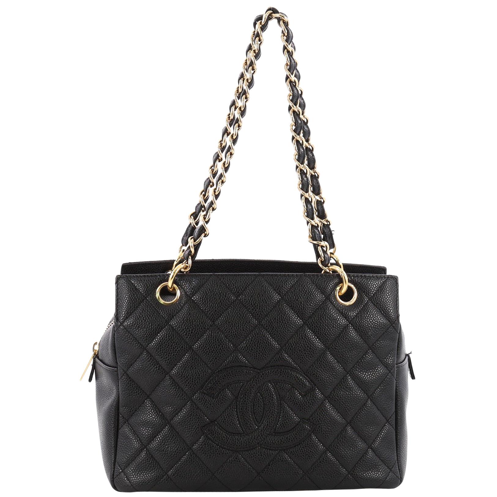 Chanel Petite Tote  For Sale on 1stDibs  chanel petite shopping tote petite  shopping tote chanel chanel petite shopping tote price