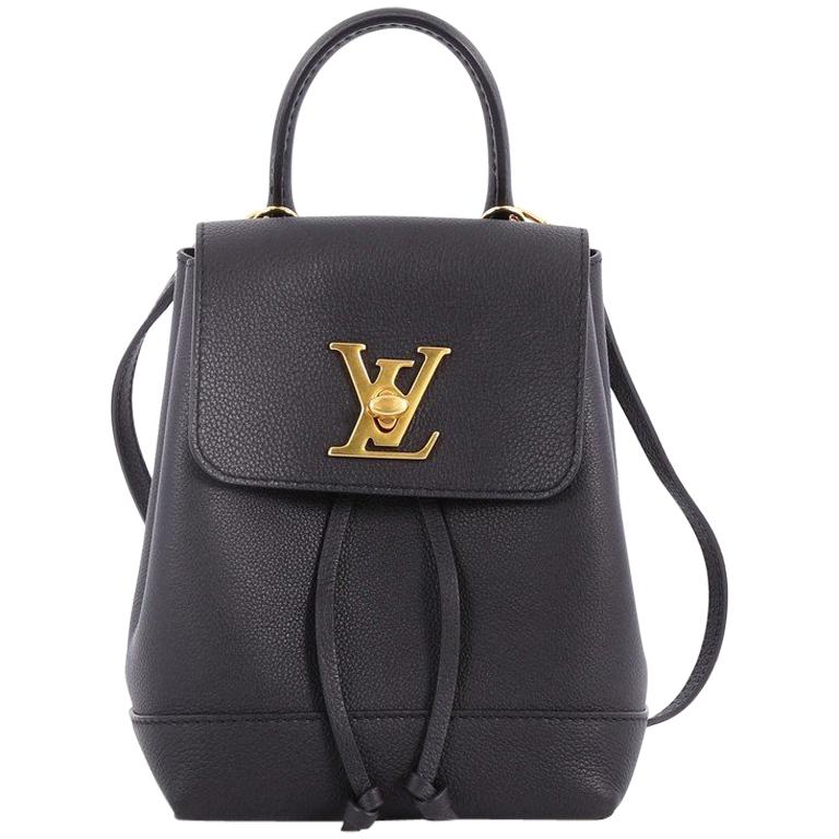 my new baby aka louis vuitton lockme mini backpack! everything you