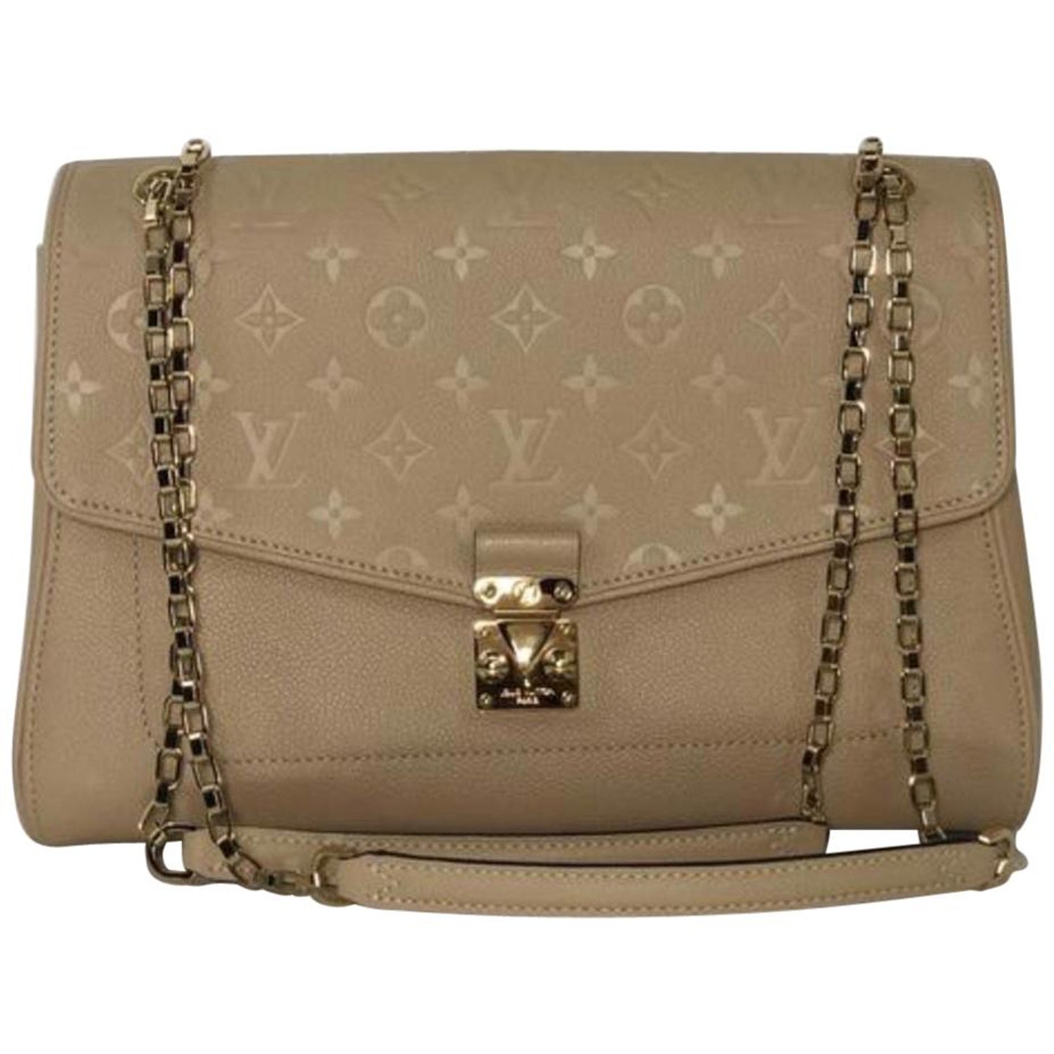 Louis Vuitton Amplant Saint Germain Pm Shoulder Bag M48949 Leather Cerise