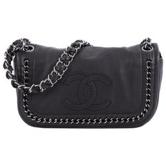 Chanel Luxe Ligne CC Flap Bag Leather Medium