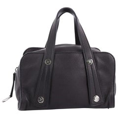 Chanel Bolt Bowler Bag Leather Medium