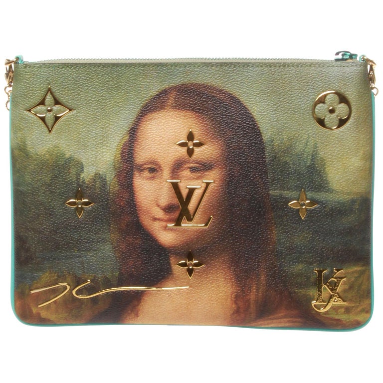 Louis Vuitton, Bags, Authenticity Guarantee Louis Vuitton Zippy Wallet  Mona Lisa Masters Collection W