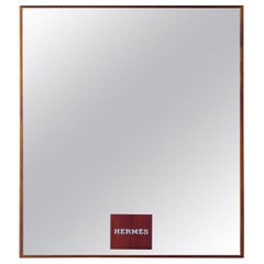 Hermès Wooden Mirror