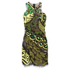 Versace Embellished Mini Dress