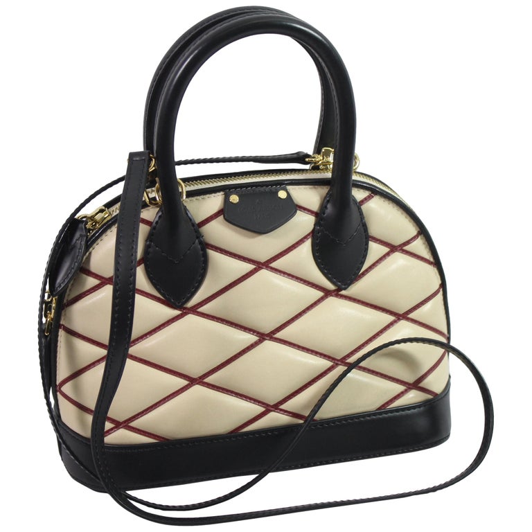 Limited Edition louis Vuitton Alma BB Malletage Bag at 1stDibs