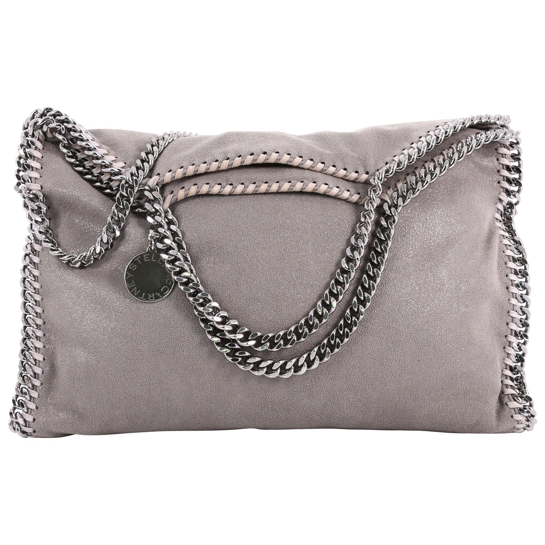  Stella McCartney Falabella Fold Over Bag Shaggy Deer