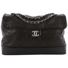 Chanel VIP Flap Bag Quilted Lambskin Large