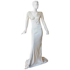 Gucci Tom Ford Sexy Siren Old Hollywood Glamour Gown Worn on Red Carpet  New!