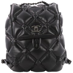 Chanel Chesterfield Backpack Quilted Calfskin Medium