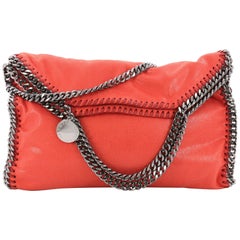 Stella McCartney Falabella Fold Over Bag Shaggy Deer