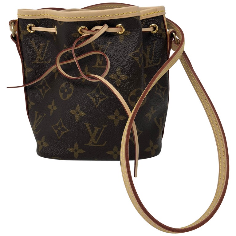 Louis Vuitton Monogram Mini Noe Crossbody Bag at 1stDibs