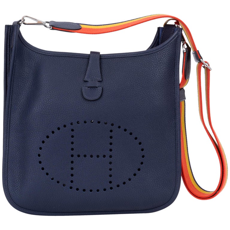 hermes evelyne blue nuit