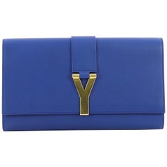 Saint Laurent Chyc Clutch Leather 