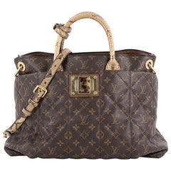 Louis Vuitton Limited Edition Exotique Handbag Monogram Etoile GM