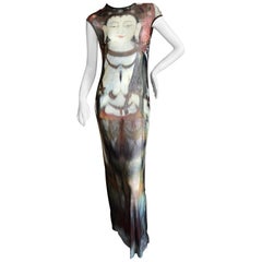 Vivienne Tam Vintage Mesh Buddha Dress